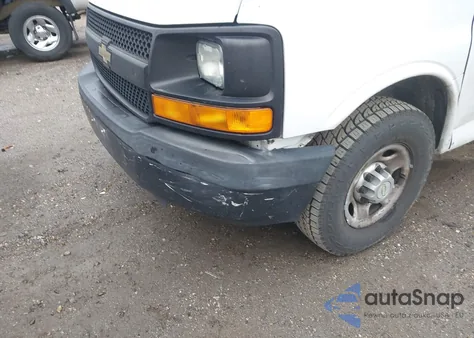 2012 Chevrolet Express 2500 Work Van from USA, damaged, VIN 1GCWGFBA1C1153306